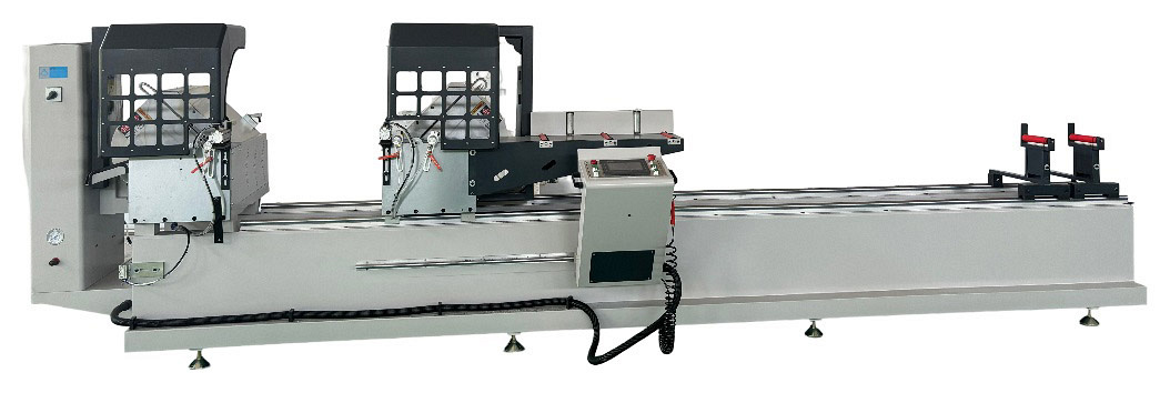 Автоматическая двухголовая пила с ЧПУ quadro ALUCUT CNC 500 x 5000 (Angles 45°/ 90°/ 135°)