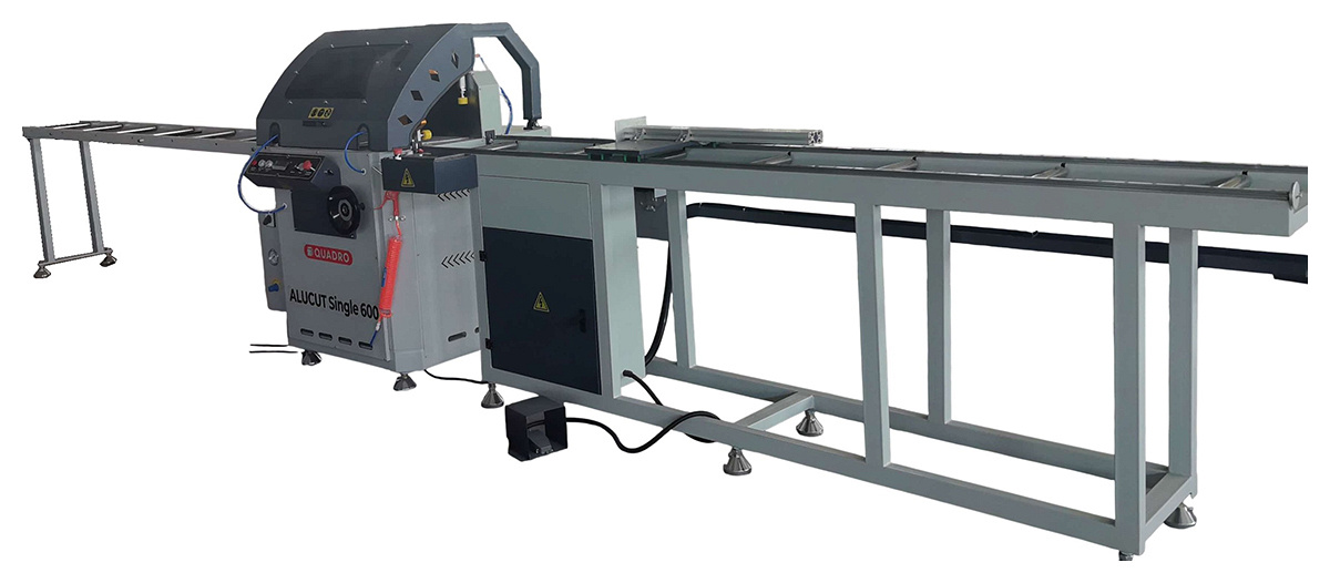 Одноголовые пилы для резки алюминиевых и ПВХ-профилей quadro ALUCUT Single 600 (30°-150°)