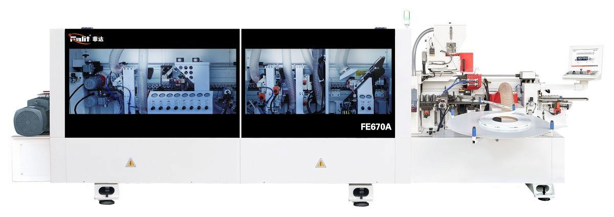 Автоматический кромкооблицовочный станок falit FE670A