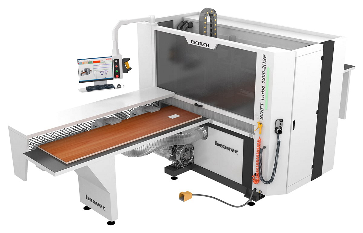 Промышленная серия excitech ЧПУ Beaver SWIFT Turbo PRO 1200-2HSE