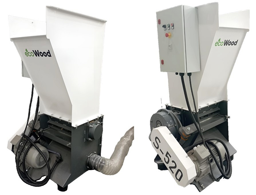 Дробилки шредерного типа Ecowood S-520