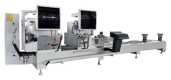 Автоматическая двухголовая пила с spectr ЧПУ ALUCUT CNC 500 x 5000